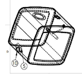 Hydrauliktank 300L alu